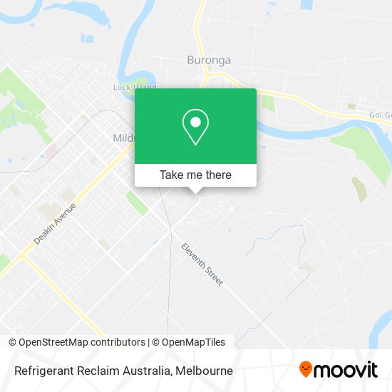 Refrigerant Reclaim Australia map