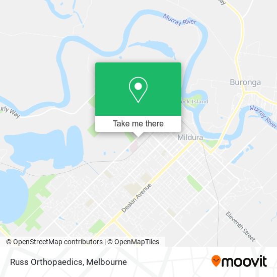 Russ Orthopaedics map