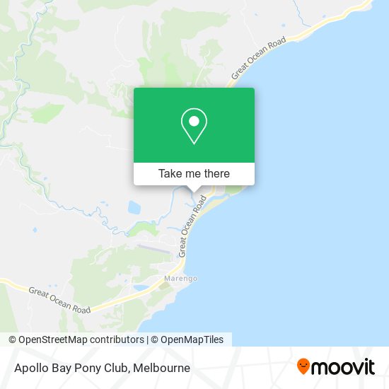 Apollo Bay Pony Club map