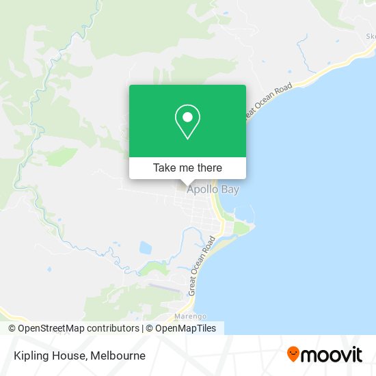 Kipling House map