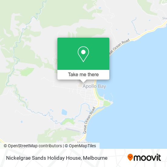 Nickelgrae Sands Holiday House map