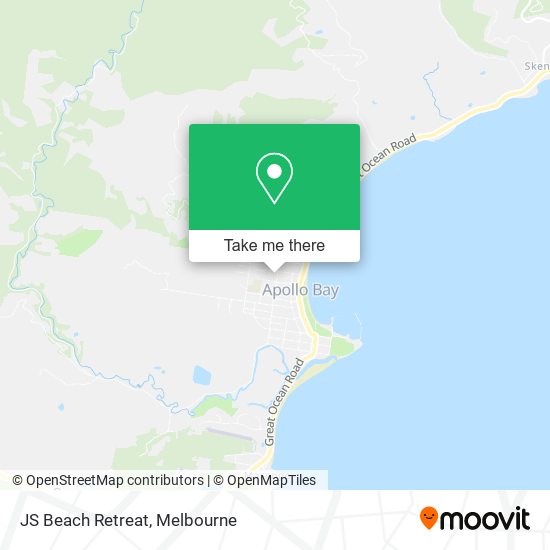 JS Beach Retreat map