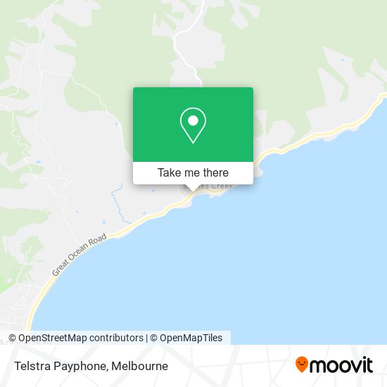 Telstra Payphone map