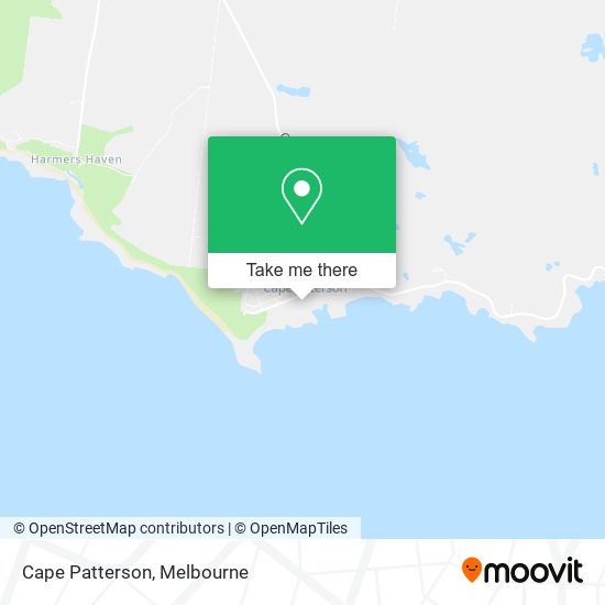 Cape Patterson map