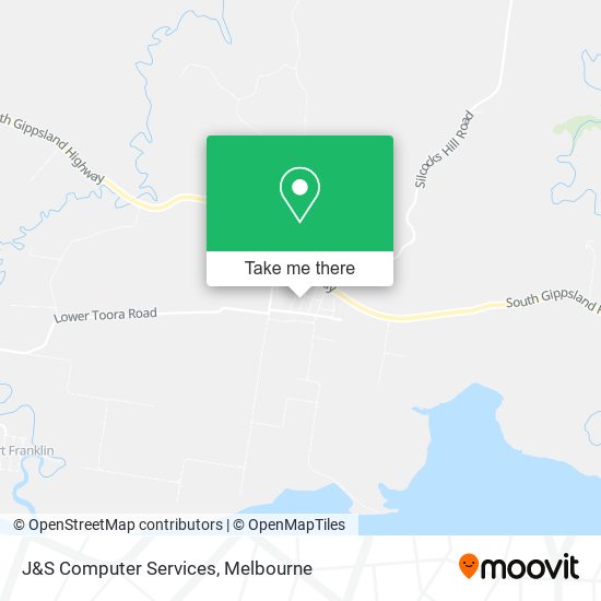 J&S Computer Services map