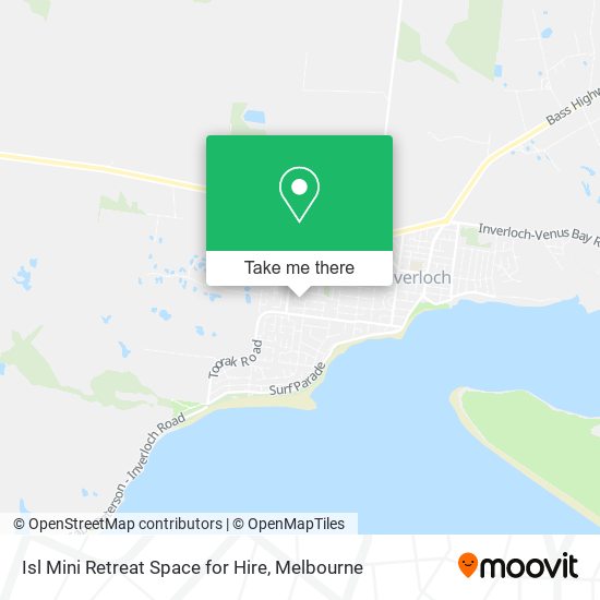 Isl Mini Retreat Space for Hire map