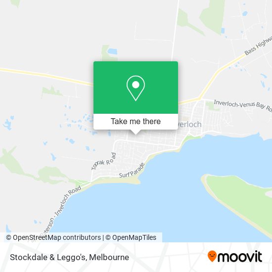 Stockdale & Leggo's map