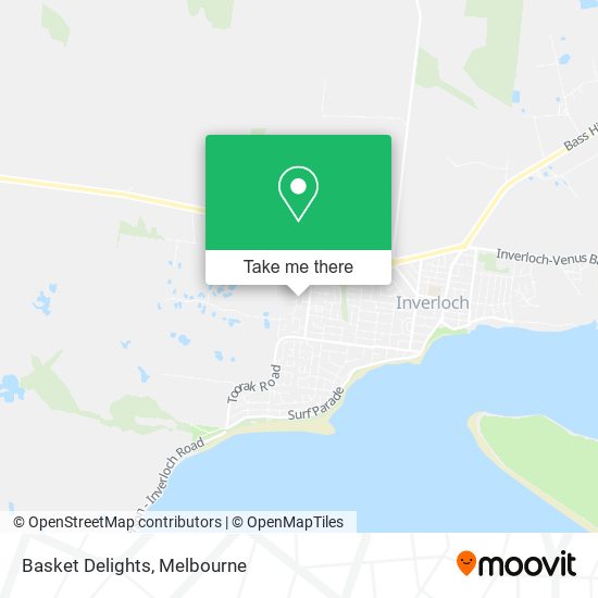 Basket Delights map