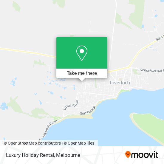 Luxury Holiday Rental map