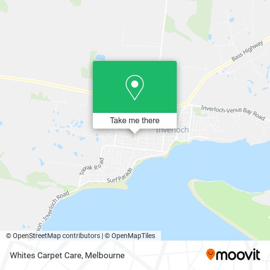 Whites Carpet Care map