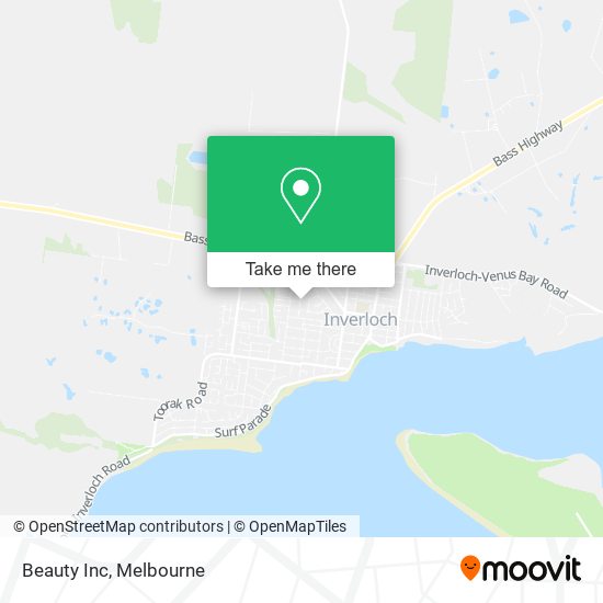 Beauty Inc map