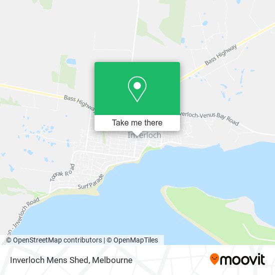 Mapa Inverloch Mens Shed