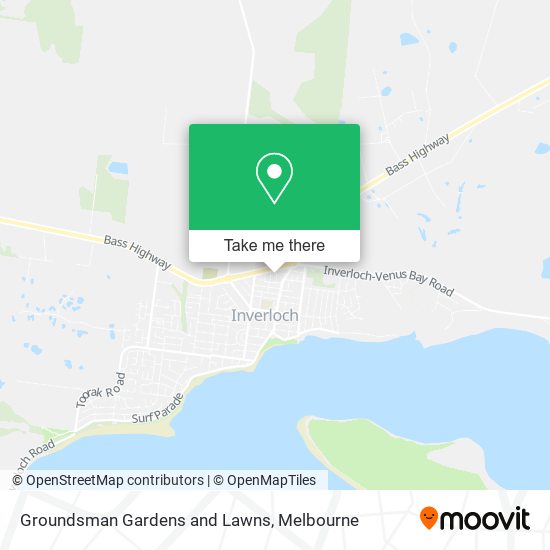 Groundsman Gardens and Lawns map