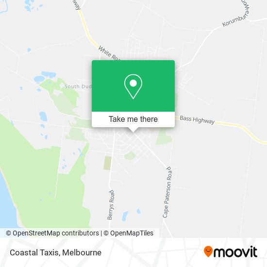 Coastal Taxis map