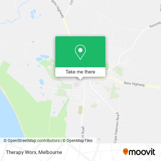 Therapy Worx map
