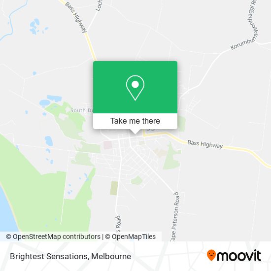 Brightest Sensations map