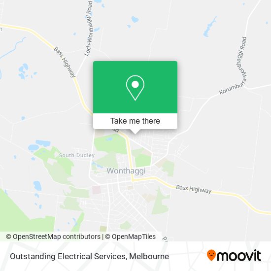 Outstanding Electrical Services map