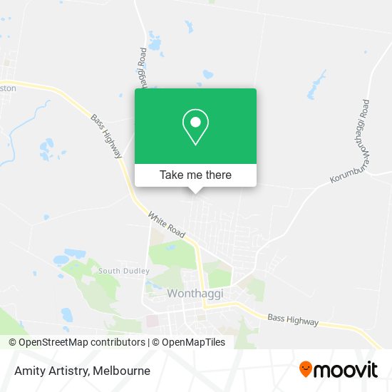 Amity Artistry map