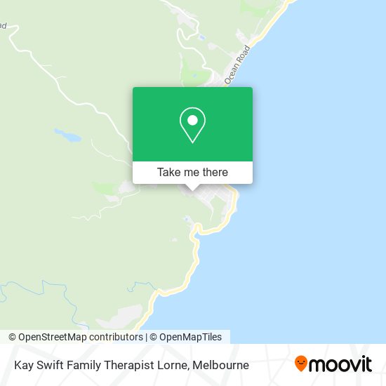 Kay Swift Family Therapist Lorne map