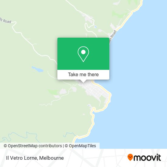 Il Vetro Lorne map