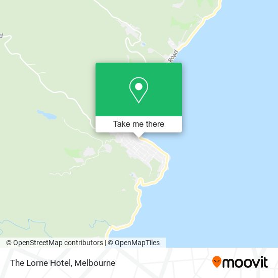 The Lorne Hotel map