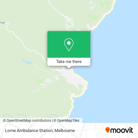 Mapa Lorne Ambulance Station