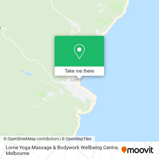 Lorne Yoga Massage & Bodywork Wellbeing Centre map