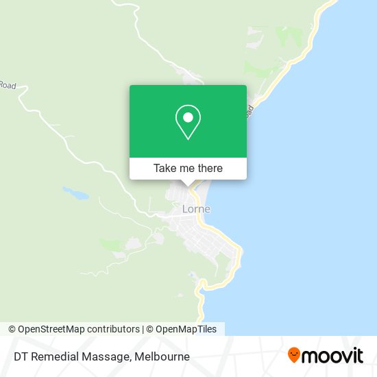 DT Remedial Massage map