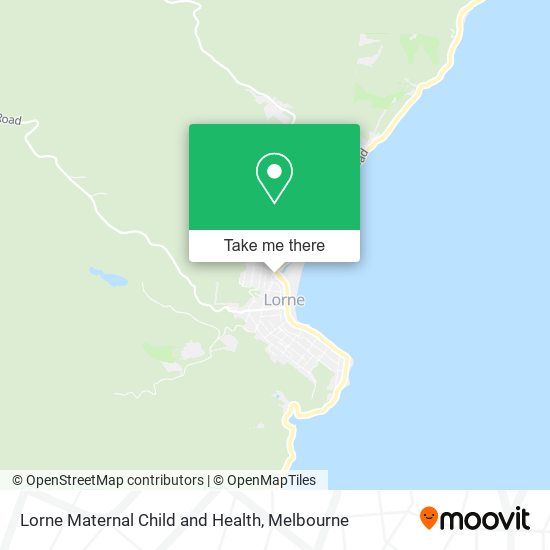 Lorne Maternal Child and Health map
