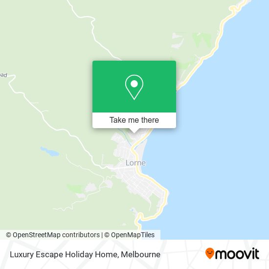 Luxury Escape Holiday Home map