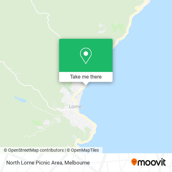 North Lorne Picnic Area map