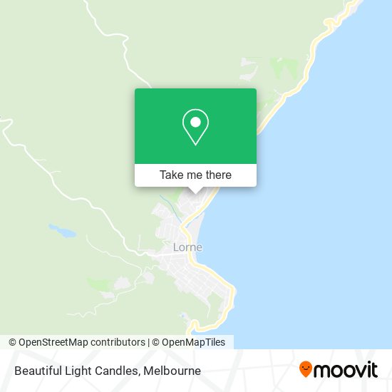 Beautiful Light Candles map