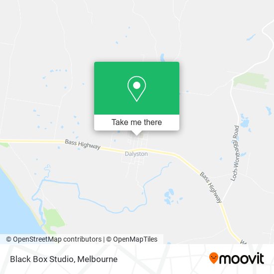 Black Box Studio map