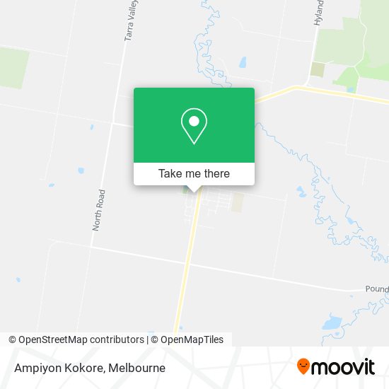 Ampiyon Kokore map