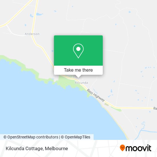 Kilcunda Cottage map