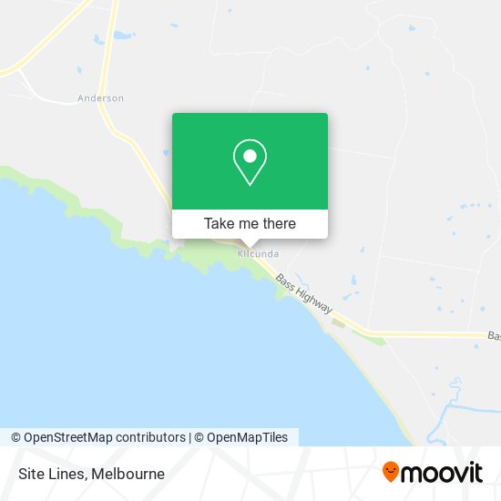 Site Lines map