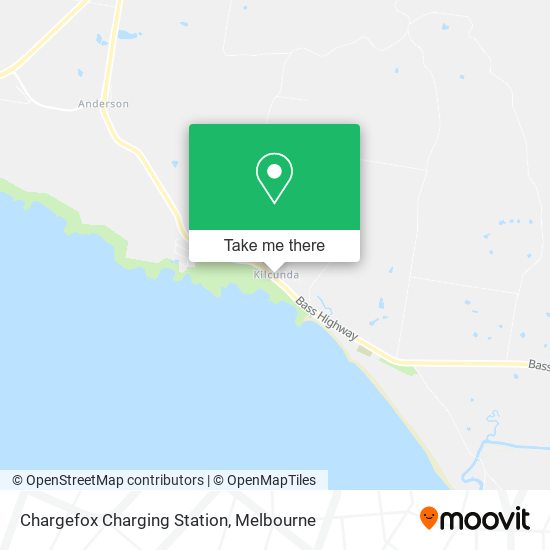 Chargefox Charging Station map