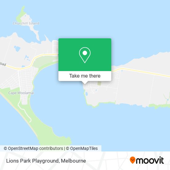 Lions Park Playground map