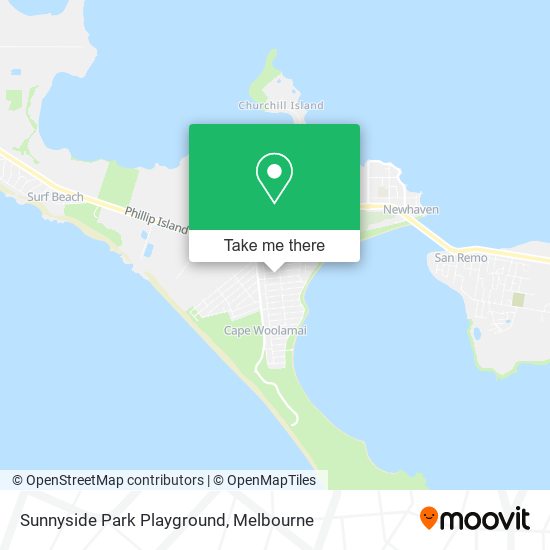 Sunnyside Park Playground map