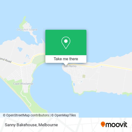 Sanny Bakehouse map