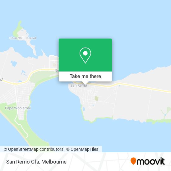 San Remo Cfa map