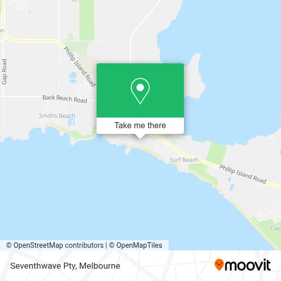 Mapa Seventhwave Pty