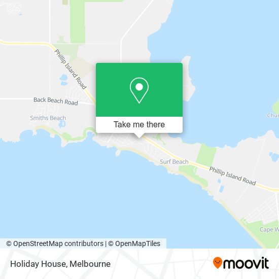 Holiday House map