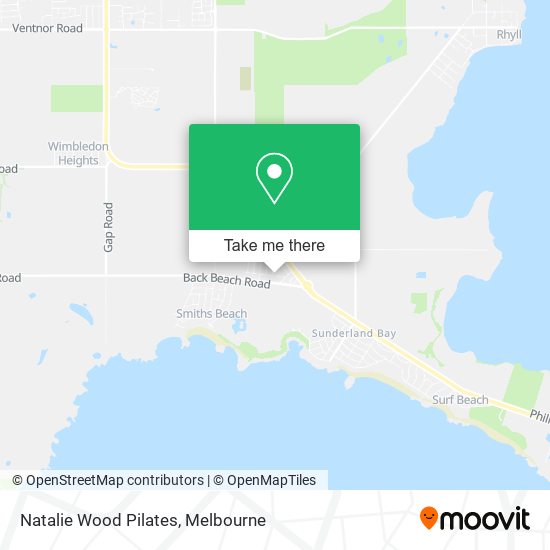 Natalie Wood Pilates map
