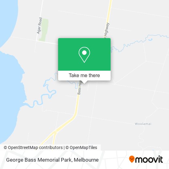 George Bass Memorial Park map