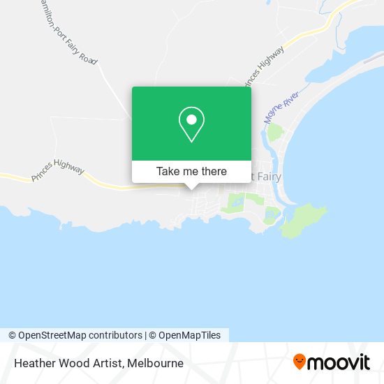 Heather Wood Artist map