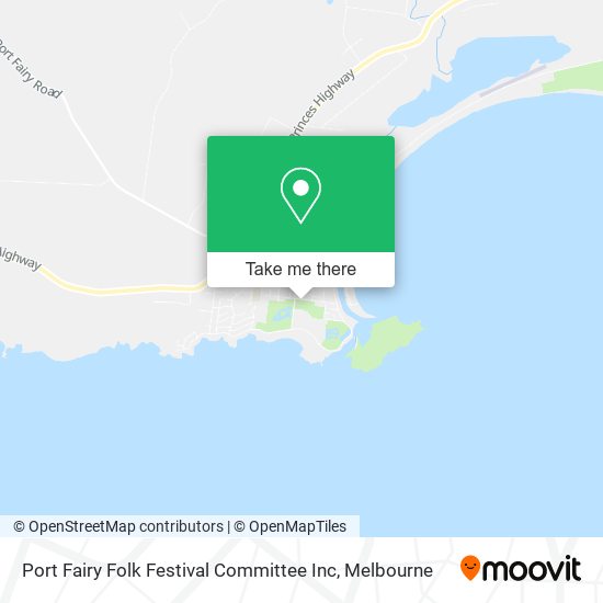 Port Fairy Folk Festival Committee Inc map