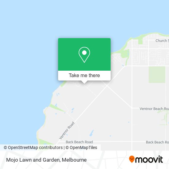 Mojo Lawn and Garden map