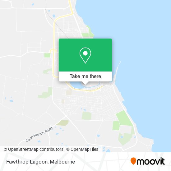 Fawthrop Lagoon map