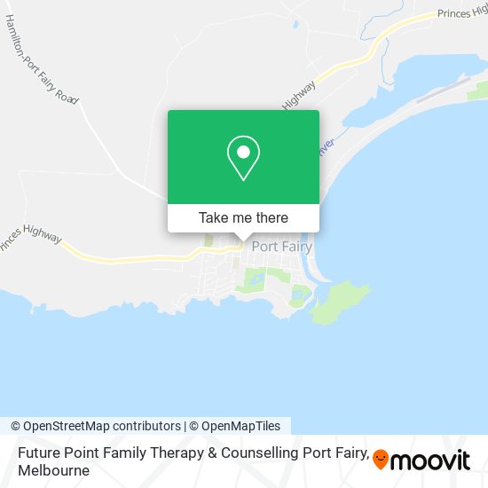 Future Point Family Therapy & Counselling Port Fairy map